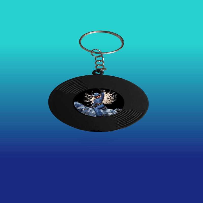 Beyonc&eacute; Vinyl 3D Print Keychains / Keyrings - 4
