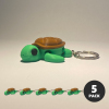 Baby Turtle Keyring Pack (x5)