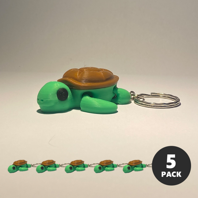 Baby Turtle Keyring Pack (x5)