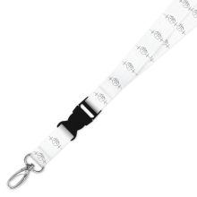 Double Breakaway Lanyard - Baby Feet Heartbeat