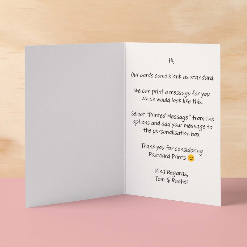 Anniversary or Valentine's Card for Her Anniversary Card for Wife Valentines Day Card For Husband Boyfriend or Girlfriend Love You Always - Large (5x7) / Blank Message