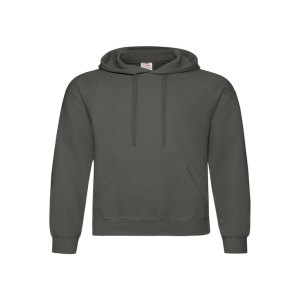 Personalised Fruit of the Loom Overhead Hoodie - Graphite - XL