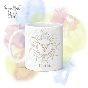 Celestial Zodiac Astrology Sign Ceramic Mug - Taurus