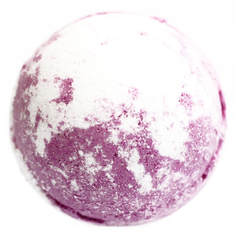 Raspberry & Black Pepper Shea Butter Bath Bomb