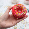 Strawberry & Banana Donut Bath Bomb