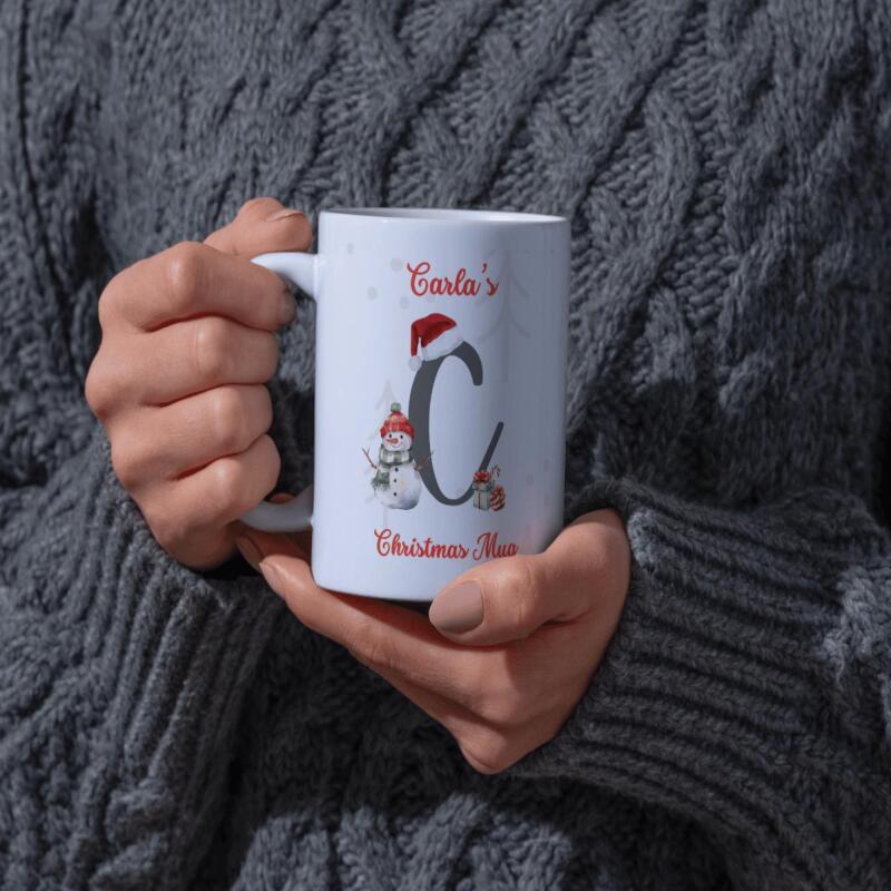 Personalised Christmas Mug For Her or Him - Cute Tea or Coffee Mug for yourself or your friend or family this Xmas - Perfect Secret Santa