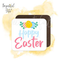 Easter Coaster - Happy Easter