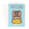 Pizza Party - Funny New Job Card - A5 Portrait - 1 Card