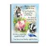 Funny What Day? Birthday Card pig donkey seagull badger A5 uncoated textured