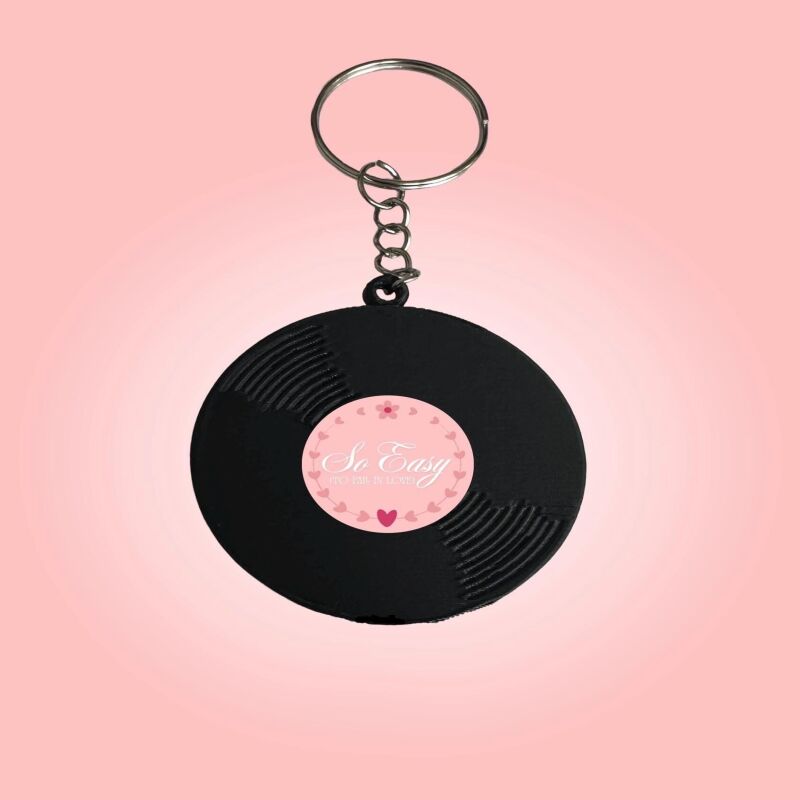 Olivia Dean Vinyl 3D Print Keyrings / Keychains - Man I Need