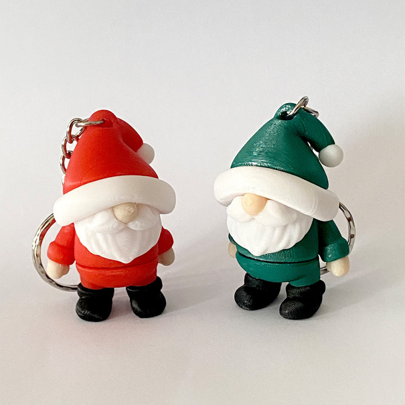 Tiny Gnome Keyring - Green