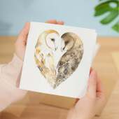 Valentine's Day Card For Wife Valentine's Day Card For Husband Boyfriend or Girlfriend Valentine's Day Card For Him or Her Sand Owls