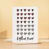 18th Wedding Anniversary Card For Wife Anniversary Card for Husband or Boyfriend Anniversary Card Girlfriend Anniversary Eighteen Year - Large (5x7) / Blank Message