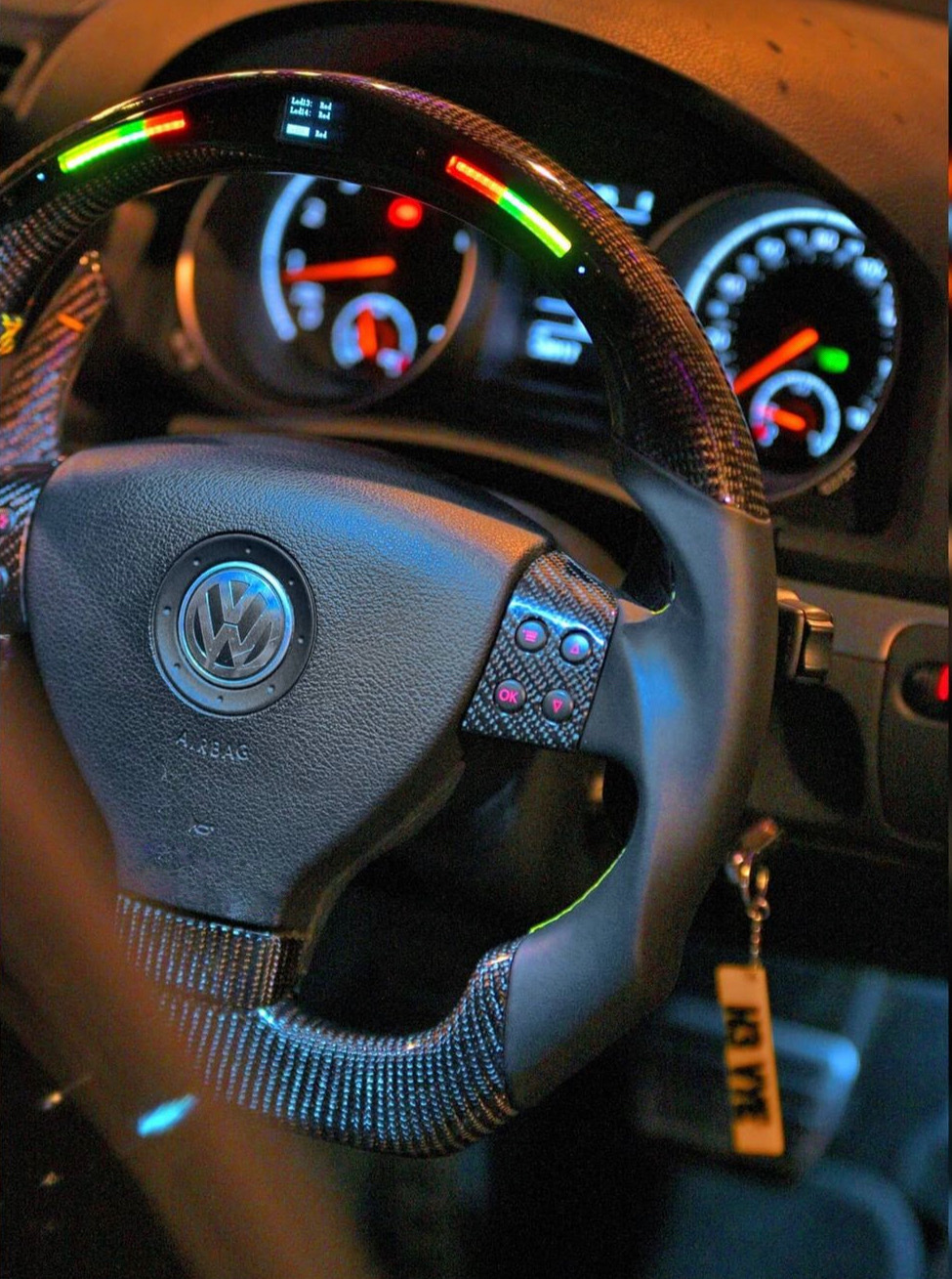 MK5 VW CUSTOM STEERING WHEEL