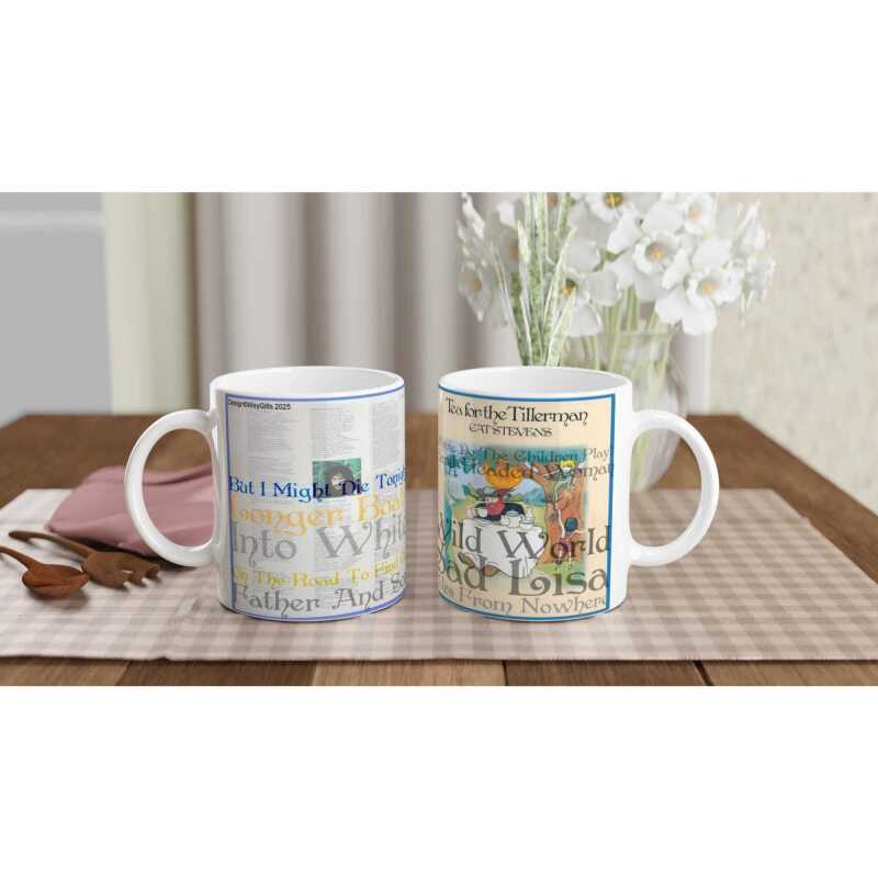 Cat Stevens Tea For The Tillerman Album Track Mug