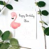 Flamingo Birthday Card
