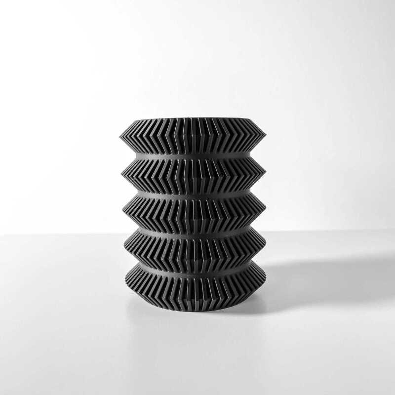 The Kuri Pen Holder | Desk Organizer and Pencil Cup Holder - Matte Dark Green