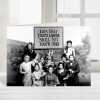 Lips that touch liquor shall not touch ours, vintage black and white themed card  - 12.6 x 17.7cm and blank inside - made in the UK