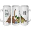 Funny Dinosaur Mug: Favorite Dinosaur Joke, Humorous Saying
