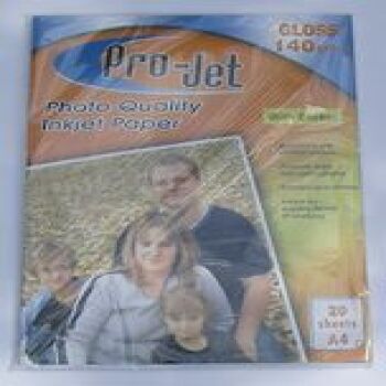 A4 Projet 140gsm Self Adhesive Glossy Photo Paper