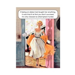 Funny Date Card | Funny Birthday Card | Rude Card | card for her