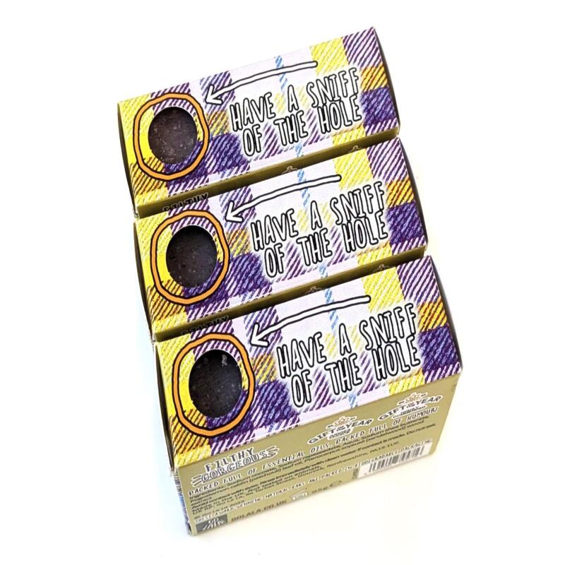 Boggin' Bawbags Soap | Patchouli and Sandalwood | Vegan | | Stocking Filler | Secret Santa | Scottish