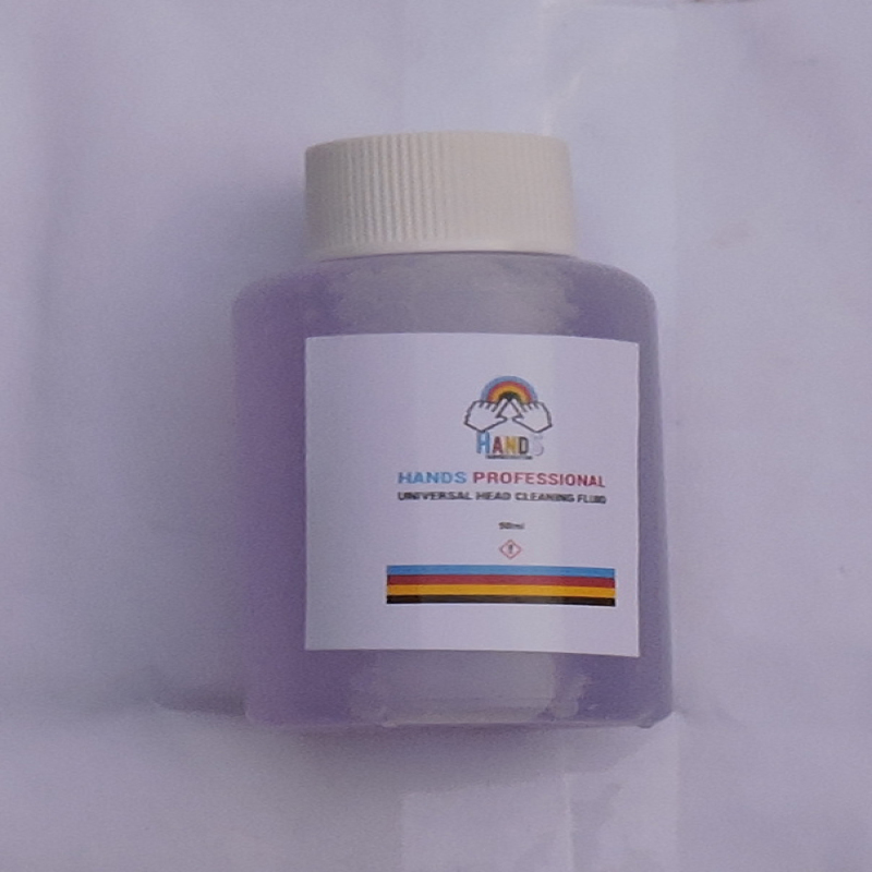 50ml Hands Professional Bottle Universal Printer Head Cleaning Fluid -  50ml Bottle on its Own