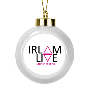 Irlam Live Ceramic Hanging Bauble