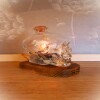 The Clear Head Vodka Block Base Table Lamp