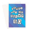 Birthday Card For Mans 50th - A5 Portrait - 1 Card