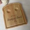Personalised Dippy Egg Breakfast Board / Easter Gifts for Kids / Personalised Egg and Toast Board / Egg Cup Tray - Dippy Egg - Dinosaur