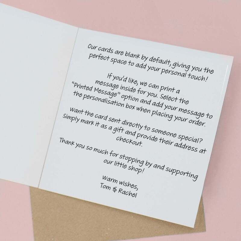 Birthday Card For Mum Pretty Birthday Card For Mum Absolute Gem of A Mum Birthday Card For Mum or Mother Beatuiful Mum Birthday Card - Square (5.5x5.5) / Blank Inside