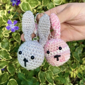 Bunny Keyring