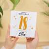 Personalised 18th Birthday Card For Him Or Her Eighteen Birthday Card For Son or Daughter Granddaughter Grandson 18th Birthday Card - Square (5.5x5.5) / Blank Inside