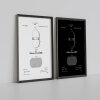 Patent bathroom prints, wall art, decor - A5 - Glossy - Black - Bath and shower