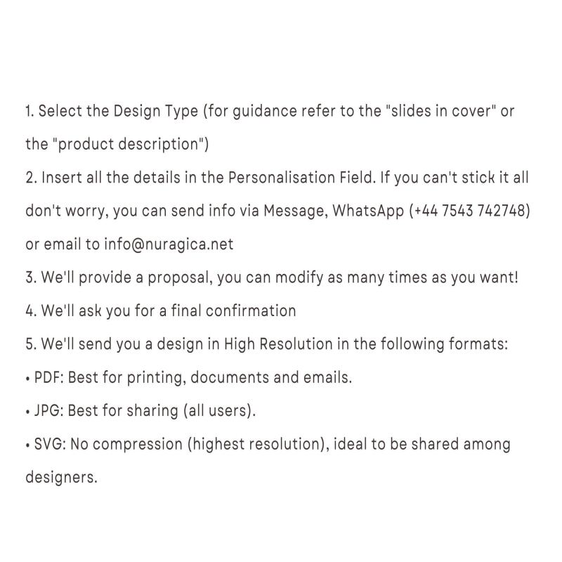 Personalised Design | Custom, Tailored for You, Bespoke | Logo, Business Card, QR Code, Flyer, Voucher, Loyalty Card, Thank You Card, Poster