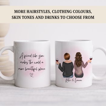 Personalised Best Friend Mug,