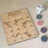 Snakes and Ladders Table Top Wedding Favour Game / Wedding Games / Personalised Favours / Snakes & Ladders - Small - Coloured Discs