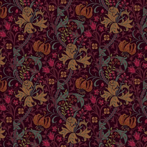 HONEYSUCKLE - PEACH/PLUM