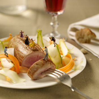 Fashion Plate 150mm Square Greetings Card by Akiko Ida and Pierre Javelle