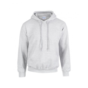 Personalised Gildan Heavyweight Hoodie - Ash - XXL