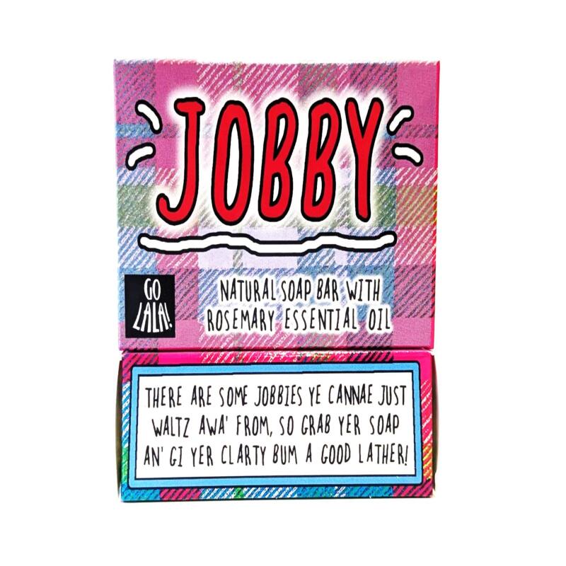Jobby Soap | Rosemary | Funny Gift | Stocking Filler | Secret Santa | Valentine | Scottish