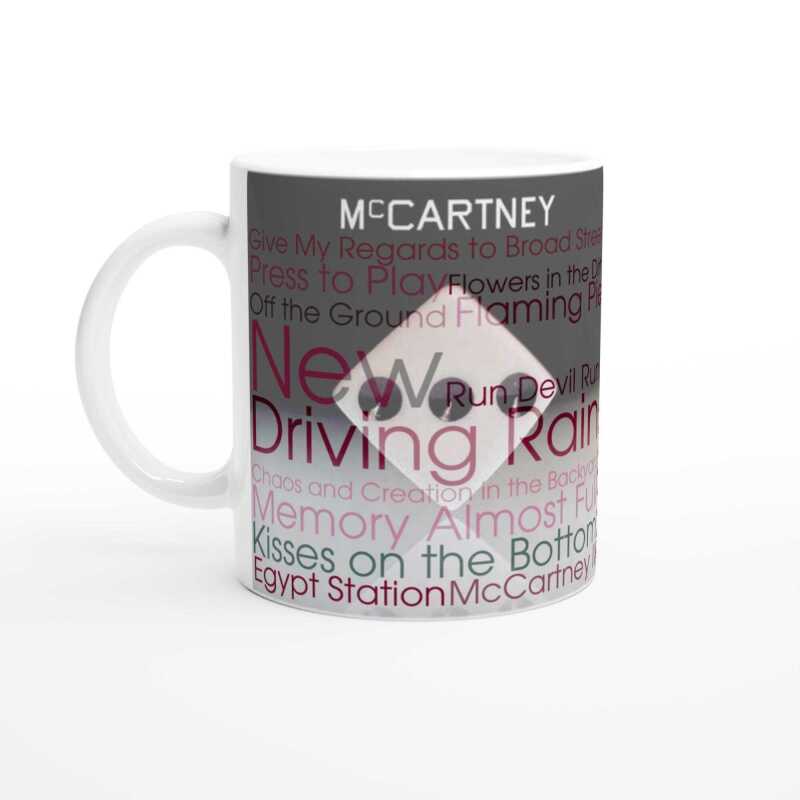 Paul McCartney Wings Studio Album Mug