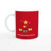 I'm Having A Smiley Christmas Mug - Ceramic White