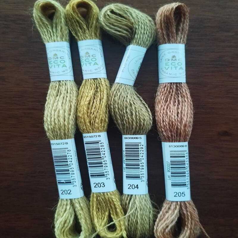 DMC Eco Vita Crewel Wool Embroidery Thread - 001