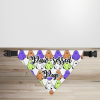 'Paw-sessed Pup' Halloween Dog/Puppy Bandana - Small - 12x17cm (Strap: 25cm - 40cm)