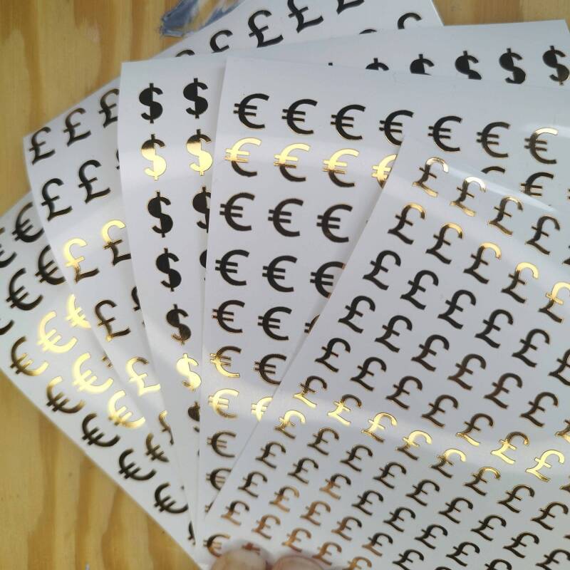 Currency Stickers | Pound Stickers | Euro Stickers | Dollar Stickers - 1 - Pound