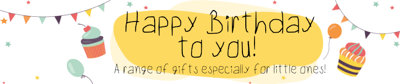 Gifts for Children Birthday Banner