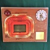 Manchester United Layered LED Clock – Personalised with Engraving