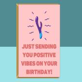 Funny personalised birthday card for her - Ideal rude card for your friend of bestie on their 20th, 21st, 25th, 30th, 40th or any birthday!